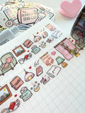 HOME COMFORTS - 20mm CLEAR PET WASHI TAPE - Marshmallow Studio