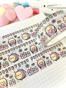 BEESONS GREETINGS V2 - 20mm GOLD FOILED WASHI TAPE