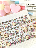 BEESONS GREETINGS V2 - 20mm GOLD FOILED WASHI TAPE