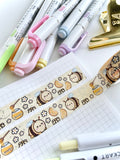 HEALTHY HABITS - 15mm FOILED WASHI TAPE - Marshmallow Studio