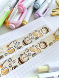 HEALTHY HABITS - 15mm FOILED WASHI TAPE - Marshmallow Studio