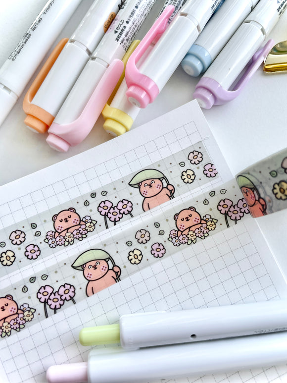 PLANT PARADISE - 15mm WASHI TAPE - Marshmallow Studio