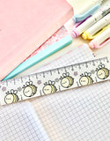 *CHRISTMAS SPECIAL* - 15CM WHITE RULER - DAISY BEES - Marshmallow Studio