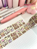 BOOK CORNER - 20mm FOILED WASHI TAPE - Marshmallow Studio