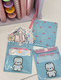 PVC STICKER STORAGE ENVELOPE (MINI) - STICKER SAFE SPACE - Marshmallow Studio