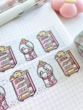 STATIONERY SURPRISES - 30mm WIDE FOILED WASHI TAPE - Marshmallow Studio