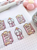 STATIONERY SURPRISES - 30mm WIDE FOILED WASHI TAPE - Marshmallow Studio