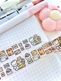 STATIONERY WASHI TAPE BUNDLE - BUNDLE (4 TAPES) - Marshmallow Studio