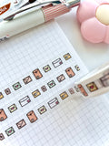 LITTLE BITS OF MAIL - 10mm WASHI TAPE - Marshmallow Studio