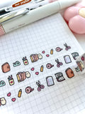 LITTLE BITS OF STATIONERY - 10mm WASHI TAPE - Marshmallow Studio