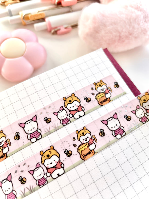 FOREVER FRIENDS V.2 - 15mm FOILED WASHI TAPE - Marshmallow Studio