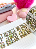 SHELF LOVE - 30mm WIDE FOILED WASHI TAPE - Marshmallow Studio
