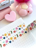 WILDFLOWERS - 10mm WASHI TAPE - Marshmallow Studio