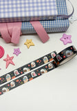 SPOOKS & BOOKS - 15mm FOILED WASHI TAPE - Marshmallow Studio