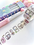 COCOA "GOT TO WORK" - 20mm WASHI TAPE - Marshmallow Studio