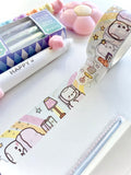 COCOA "GOT TO SLEEP" - 20mm FOILED WASHI TAPE - Marshmallow Studio