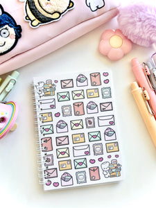MEDLEY OF MAIL - REUSABLE STICKER BOOK - Marshmallow Studio