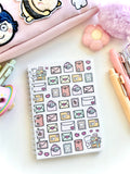 MEDLEY OF MAIL - REUSABLE STICKER BOOK - Marshmallow Studio