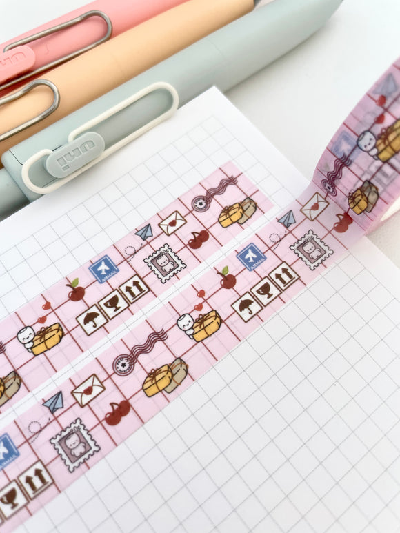 WITH LOVE FROM... - 15mm WASHI TAPE - Marshmallow Studio