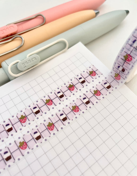 BRODERIE BAKERY - 10mm WASHI TAPE - Marshmallow Studio