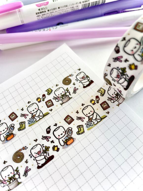 GARDENING - 15mm WASHI TAPE - Marshmallow Studio