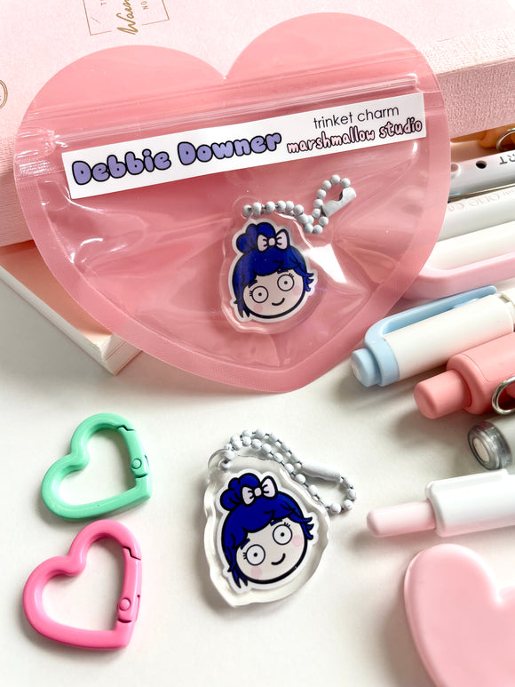 TRINKET CHARM - DEBBIE DOWNER - Marshmallow Studio