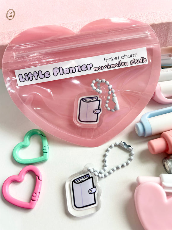 TRINKET CHARM - LITTLE PLANNER - Marshmallow Studio