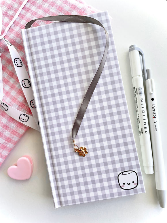 MINI MALLOW WEEKS - SLATE GINGHAM - Marshmallow Studio