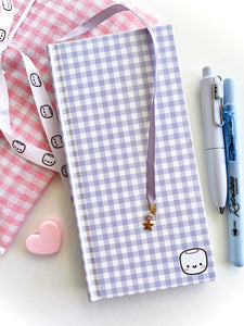 MINI MALLOW WEEKS - PERIWINKLE GINGHAM - Marshmallow Studio
