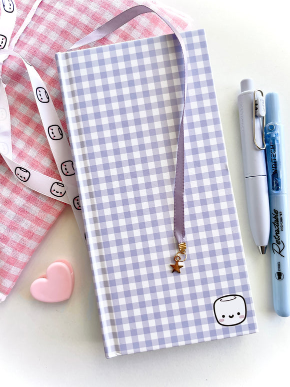 MINI MALLOW WEEKS - PERIWINKLE GINGHAM - Marshmallow Studio