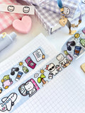 COCOA VACAY (HYBRID) - 20mm WASHI TAPE - Marshmallow Studio