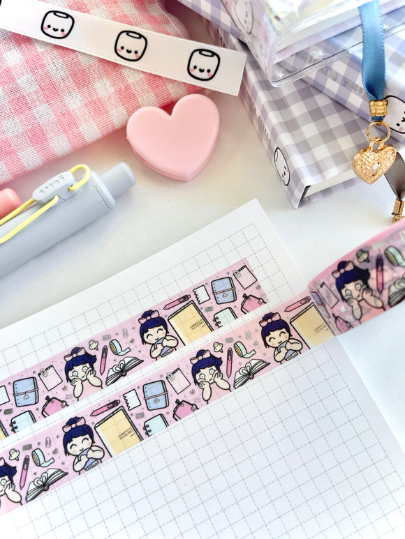 DEBBIE & HER PLANNERS (OG) - 15mm FOILED WASHI TAPE - Marshmallow Studio