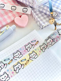 CATS V.2 - 15mm WASHI TAPE - Marshmallow Studio