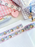 SPACE BEES V.2 - 15mm FOILED WASHI TAPE - Marshmallow Studio