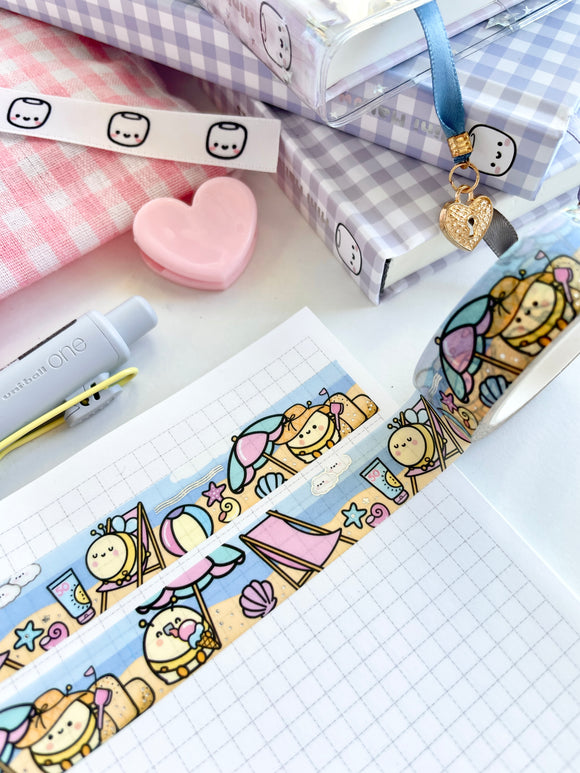 BEE-SIDE (OG) - 15mm FOILED WASHI TAPE - Marshmallow Studio