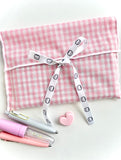 MINI MALLOW WEEKS - PERIWINKLE GINGHAM - Marshmallow Studio