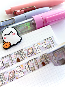 GHOST STORIES - 15mm FOILED WASHI TAPE - Marshmallow Studio