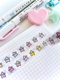 OG HAPPY STAR - 10mm WASHI TAPE - Marshmallow Studio
