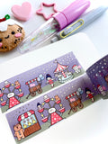 CHRISTMAS CARNIVAL - 30mm WIDE FOILED WASHI TAPE