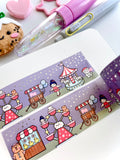 CHRISTMAS CARNIVAL - 30mm WIDE FOILED WASHI TAPE