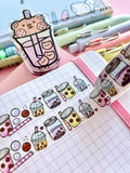 BOBA BUBBLES - 15mm WASHI TAPE - Marshmallow Studio