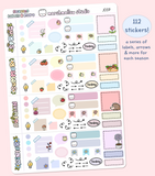 SEASONS LABELS & MORE STICKERS - J059 - Marshmallow Studio