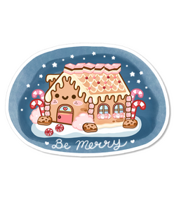 STICKER FLAKE - GINGERBREAD CANDY COTTAGE - LF7