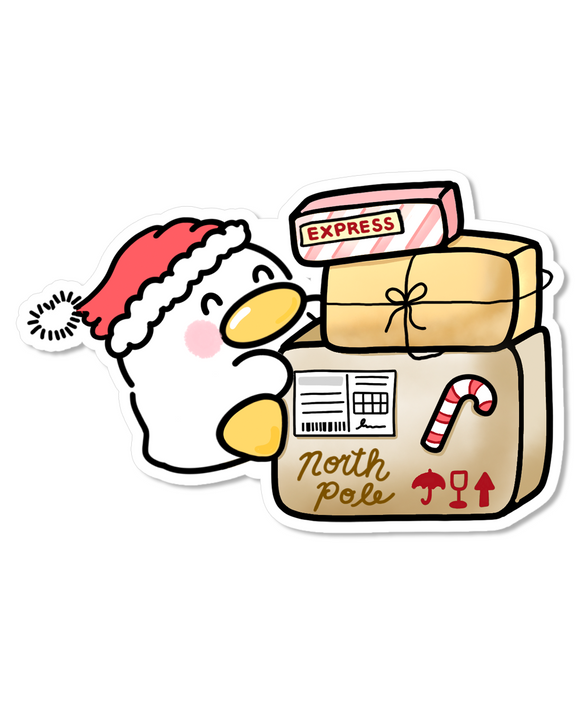 STICKER FLAKE - MARU & CHRISTMAS MAIL - LF8