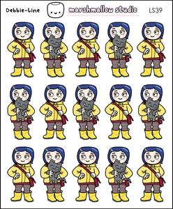 "DEBBIE-LINE" - PLANNER STICKERS - LS39 - Marshmallow Studio