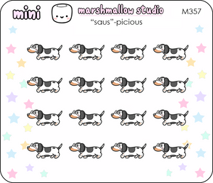 MINI STICKERS - "SAUS"-PICIOUS - M357 - Marshmallow Studio