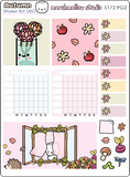 STICKER KIT - AUTUMN 2026 (HOBO COUSIN + A5) - (2 PG) S172 - Marshmallow Studio