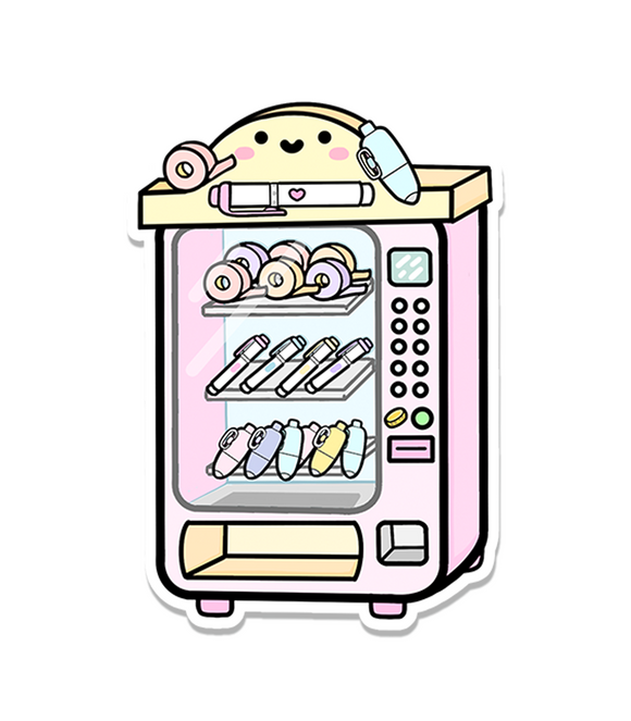 DIGITAL DOWNLOAD - STATIONERY VENDING MACHINE - Marshmallow Studio