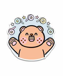 DIGITAL DOWNLOAD - FRECKLE BEAR WASHI! - Marshmallow Studio