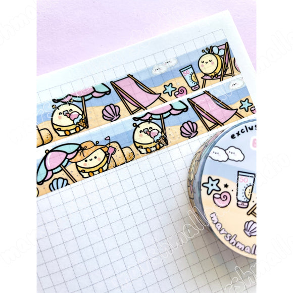 BEE-SIDE - FOILED WASHI TAPE - LIMITED EDITION - Marshmallow Studio